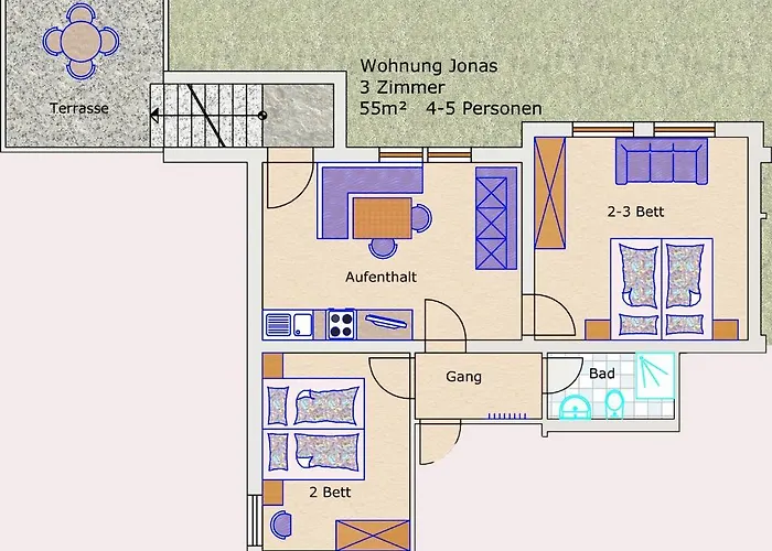 Apartman Gfall Ried im Oberinntal
